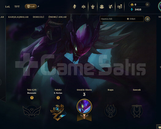 TR Unranked | 20 Hero 3 İade Hakkı |Dereceli Hazır