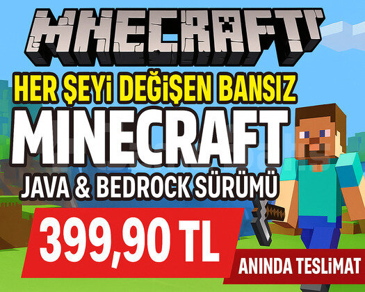 Her Şeyi Değişen Bansız Minecraft J&B&HP