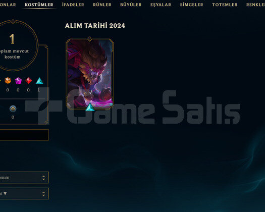 TR Unranked | 1 Kostüm - 13 Hero | LoL