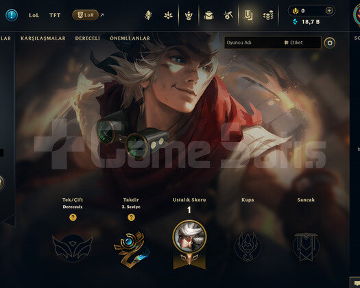 EUW Unranked | 1 Kostüm - 28 Hero | RANKED READY!