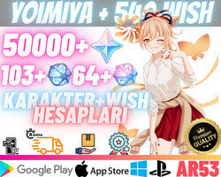 EU | MR53 Yoimiya + 540Dilek - 50000Köken103+64