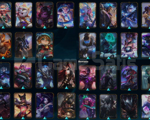 79 SKIN 57 HERO ZUMRUT ELO MAIN HESABIM ULU AHRILI