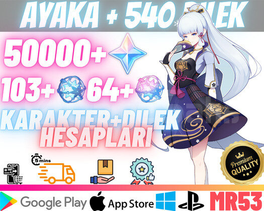 EU | MR53 Ayaka + 540Dilek - 50000 Köken 103+64