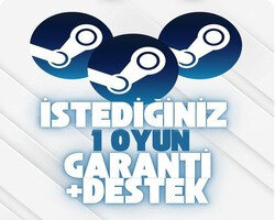 İstediğiniz 1 Oyun + Garanti + Destek