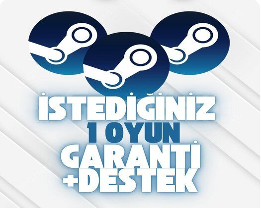 İstediğiniz 1 Oyun + Garanti + Destek