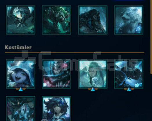 BASYARGIC KAYLE 12 SKIN 77 HERO PLAT SMURF HESAP