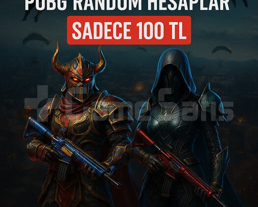 ÖZEL STOK | 100TL PUBG RANDOM HESAP ULTRAVİP++