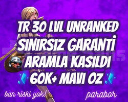 TR SINIRSIZ GARANTİLİ ARAMLA KASILMIŞ 60K+ ÖZ