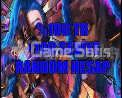 TR +100 SEVİYE +50 ŞAMPİYON RANDOM HESAP