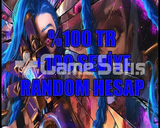 TR +100 SEVİYE +50 ŞAMPİYON RANDOM HESAP