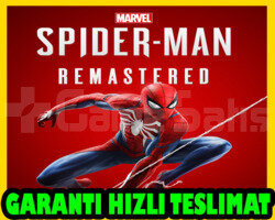 Marvels Spider-Man Remastered + GARANTİ