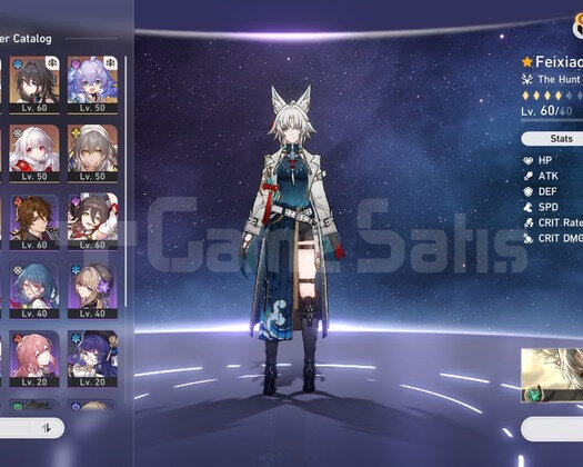 Phainon Castorice Feixiao+bis Ruanmei