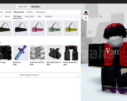 ROBLOX YÜKSEK TOTALLİ AĞZINA KADAR DOLU HESAP