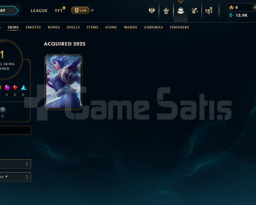 TR Unranked | 1 Kostüm - 12K Mö | LoL Hesap