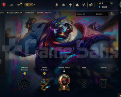EUW Unranked | 1 Kostüm - 21 Hero | Dereceli Hazır