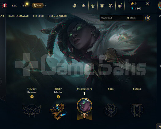 EUW Unranked | 21 Hero 3 İade Hakkı|Dereceli Hazır