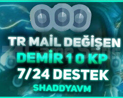 TR - MAİL DEĞİŞEN -DEMİR 1 0KP  - ULTRA DÜŞÜK MMR!