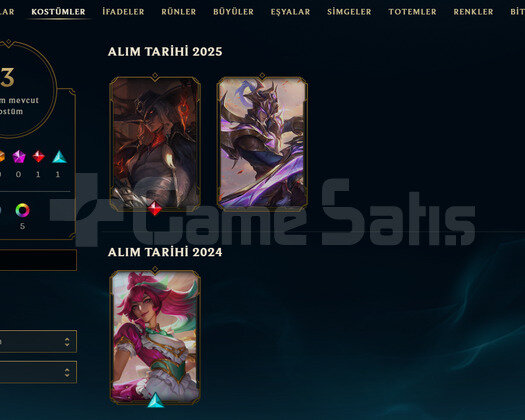 TR Gold 4 | 3 Kostüm - 57 Hero | RANKED READY!