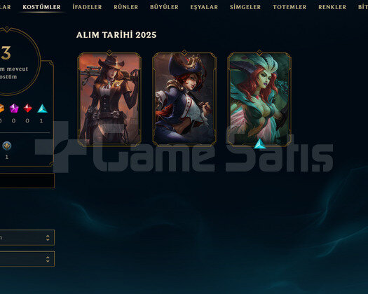 TR Silver 2 | 3 Kostüm - 35 Hero | RANKED READY!