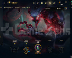 TR Unranked | 3 Kostüm - 23 Hero | LoL Hesap