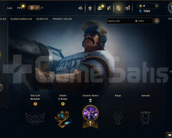 TR Unranked | 1 Kostüm - 16 Hero | LoL Hesap