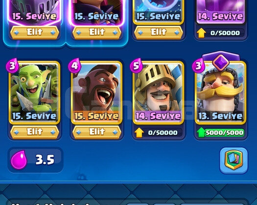 clash royale 9000 kupa 7 evrim