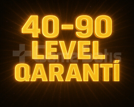 | ÖZEL STOK | 40-90 LEVEL GARANTİLİ RANDOM