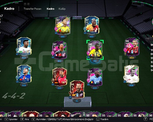EA SPORTS FC 25 STEAM OYUNLU HARİKA KADRO
