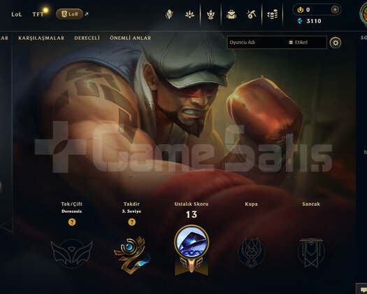 TR Unranked | 2 Kostüm - 24 Hero | Dereceli Hazır