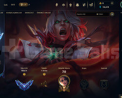 TR 72 WR Elmas 2 | 2 Kostüm - 24 Hero | LoL Hesap