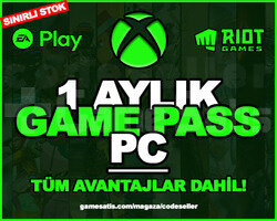 GAME PASS PC + EA PLAY + RIOT GAMES / 1 AYLIK