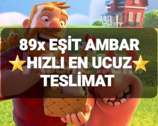 89 ADET EŞİT AMBAR