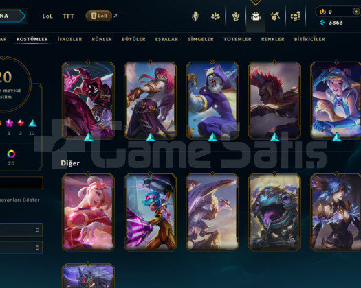 EUW PLAT 2 / PRESTİJ / 20 KOSTÜM