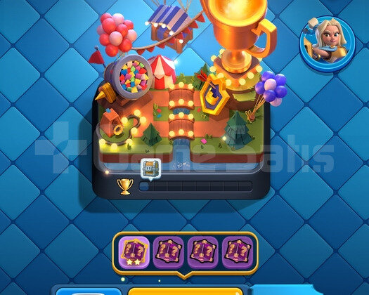 8000 KUPA & 14 MAX KART | 32 EMOJİ - 45 LV CR