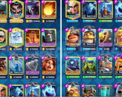 8000 KUPA & 14 MAX KART | 32 EMOJİ - 45 LV CR