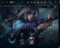 TR Plat 3 | 3 Kostüm - 32 Hero | LoL Hesap