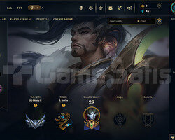 EUW Silver 2 | 5 Kostüm - 33 Hero | RANKED READY!