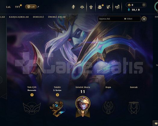 EUW Unranked | 4 Kostüm - 24 Hero | RANKED READY!