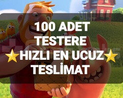 100 ADET TESTERE