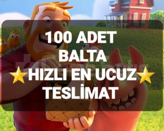 100 ADET BALTA