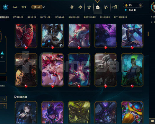 674 LEVEL / 239 SKİN / FUL HERO +MAİL +8000 SATIŞ