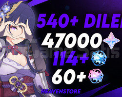 EU | MR50 540+ dilek 47000primogem 114+60 yazgı