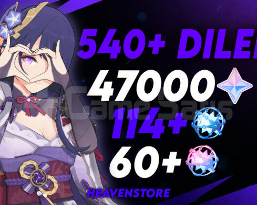 EU | MR50 540+ dilek 47000primogem 114+60 yazgı