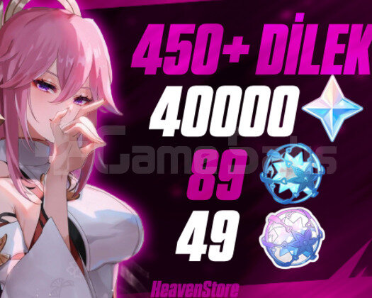 EU | MR50 450+ dilek 40000 primogem 89+49 yazgı