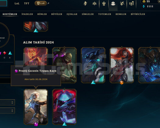 TR BRONZ 3 / PRESTİJ KAYN / 8 KOSTÜM