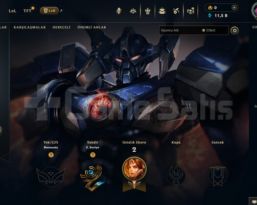 EUW Unranked | 1 Kostüm - 22 Hero | RANKED READY!