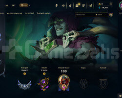 EUW Silver 2 | 5 Kostüm - 30 Hero | RANKED READY!