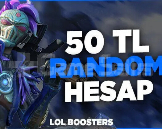 50 TL ÖZEL STOK RANDOM HESAP