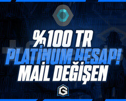 TR SUNUCU/PLATİN - MAİL DEĞİŞEN- DÜŞÜK MMR