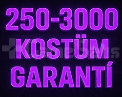 | DOPDOLU 250-3000 KOSTÜM GARANTİ